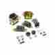 1-1901bl Rugged Ridge Black Performance Drivetrain Bushing Kit 804314124878