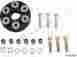 1704100015 Febi New Propeller Shaft Flex Disc Kit 884109731160