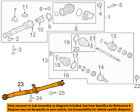 23167530 Gm Oem Shaft
