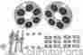 Dc-92495 2tz-fe Cap Aftermarket Brand 94-97 Toyota Previa 2.4l 2tzfe Dohc Driveshaft Coupler Set 2 Pieces