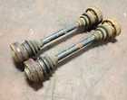 33211226720 Bmw Rear Axles Cv Output Halfshafts Pair Set E34 525i 535i 530i 1989-1995 Oem