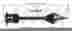 349037 Worldparts Cv Axles New Shaft
