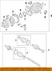 387613ka0a Nissan Oem Differential-rear-coupling Assembly