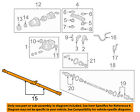40100sxsa01 Honda Oem Shaft