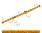 40100t6za01 Honda Oem Ridgeline Shaft