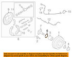 402141ha0a Nissan Oem Versa Note Rear Ring