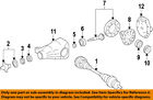 530553c300 Hyundai Oem Equus Rear Yoke Companion Flange