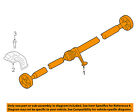 5n0521101n Volkswagen Vw Oem Tiguan Shaft