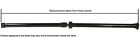 Cardone-a-1 65-6000 Cardone Industries Reman Driveshaft 884548192942