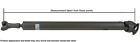 Aa1659110 65-9110 Cardone Industries Reman Prop Shaft Fits Ford Super 082617578134