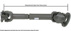 Cardone-a-1 65-9376 Cardone Industries Reman Prop Shaft Fits Toyota Pickup 082617563567
