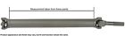 Aa1659392 65-9392 Cardone Industries Drive Shaft-driveshaft 082617857406