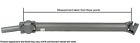 Cardone-a-1 65-9454 Cardone Industries Reman Driveshaft 082617564380