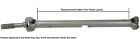 Aa1659490 65-9490 Cardone Industries Drive Prop Shaft Front Reman Fits 082617843447