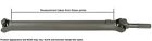 Cardone-a-1 65-9530 Cardone Industries Reman Driveshaft 082617857574