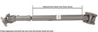 A1-65-9762 65-9762 Cardone Front Drive Shaft For Jeep Grand Cherokee