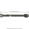 19103319-101 65-9775 Cardone Reman For Jeep Grand Cherokee Front Driveshaft 082617563178