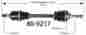 80-9217 Empire Cv Axle Shaft Driveshaft For 1995-1998 Hyundai Sonata M T Front Right