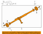 8s0521101e Audi Oem Tt Quattro Drive Shaft