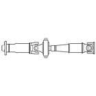 91-00753r Oe Quality Replacement For Bmw Reman Front Driveshaft Prop Shaft