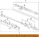 91057sr3008 Honda Oem-front Shaft Bearings