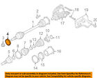 97034927101 Porsche Oem Panamera Carrier Front