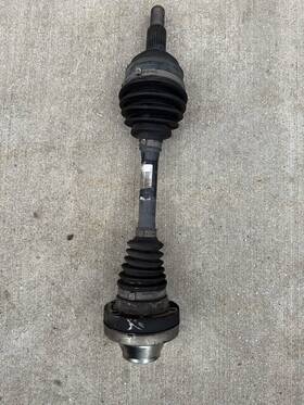 7p0407271b Audi Q7 7l8521101b 2011 3.0l Awd Front Drive Shaft Propeller