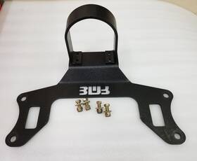 Bmrdsl017h Bmr Suspension Fits 11-14 S197 Mustang Front Driveshaft Safety Loop - Black Hammertone