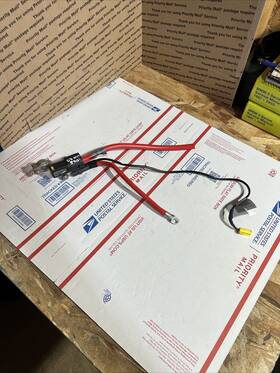 12421733938 Bmw E38 740i E39 540i Oem Bst Positive Repair Battery Cable Lead 131k Miles #530