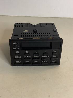 65811384149 Bmw E34 525i M5 Input Obc On-board Computer Screen Display Unit Oem