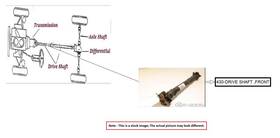 430.gm4a17 Buick Front Drive Shaft Oem 2017 Enclave 1yr Wrnty