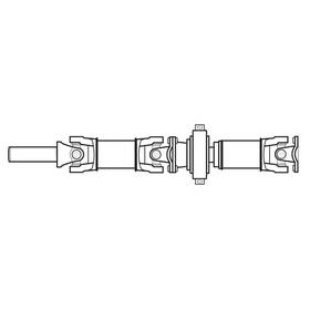 91-00299r Buyautoparts For Infiniti G35 2003 2004 2005 2006 Reman Driveshaft Prop Shaft Dac