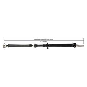 65-6022 Cardone For Nissan Frontier 2007-2021 Reman Rear Driveshaft