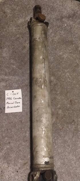 Chevrolet 10054288 85-88 Chevy Corvette 5.7 Manual Transmission Rear Drive Shaft
