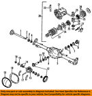 12479332 Differential-companion Rear Flange Oem Gm