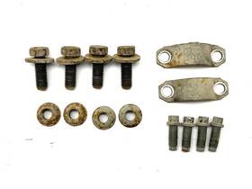 6101060 Dodge Rear Drive Shaft Bolts U Joint Straps Fits 1997-2002 Ram 2500 3500 79624