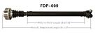 Fdp-009 Surtrack Drive Shaft Assembly Front 844084046055