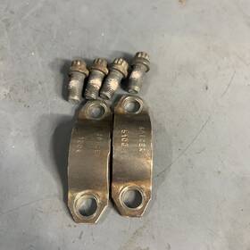 4c4z-4a254-a Ford Oem 2003-2014 F650 F750 Driveshaft U-joint Strap Bolt Kit Spicer