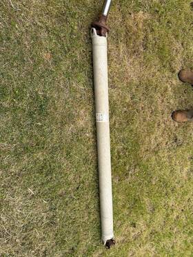 Ford 5c24-4602-be Oem Rear Drive Shaft 2016 E350 Super Duty 138 Inch Wb Balanced With U-joints