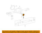 Dl3z4851a Ford Flange Oem Axle-companion Rear