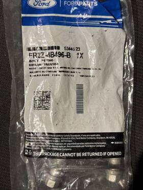 Ford Fr3z4b496b Oem Driveshaft Bolt