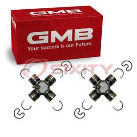 Sx-8zqf Gmb 2 Pc Rear Shaft All Universal Joints For 1987-1989 Ford Ltd Crown Gf