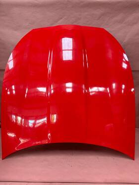 Fjb3005aa Jaguar 005aa Xk8 Front Hood Bonnet Lid Panel Red Oem 116k Miles
