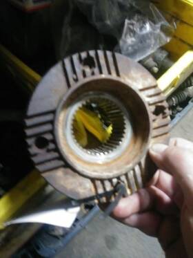 68034428ab Magna Steyr Cab And Chassis Front Pinion Flange. Part Number