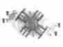 1090174-b Moog 475 Universal Joint U-joint