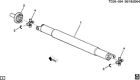 15247556 Oem 2003-06 Ssr Driveshaft15247556 Chevy Trailblazer Gm