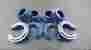P2-sfs0134-gd P2m S13 14 Aluminum Subframe Bushing Spacer Kit