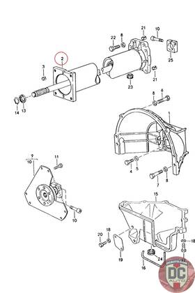 96042101207 Porsche 1983-1995 928 Automatic Torque Tube 162k
