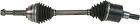 363865 Precision Automotive Chevrolet Trailblazer Gmc Envoy Cv Half Shaft Assembly