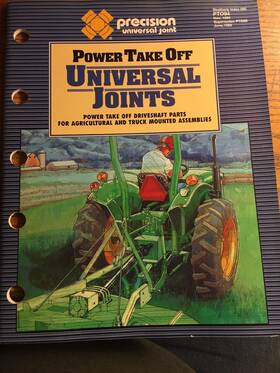 Pt094 Precision 1994 Power-take-off Universal Joints Catalog Agricultural And Truck P/ns